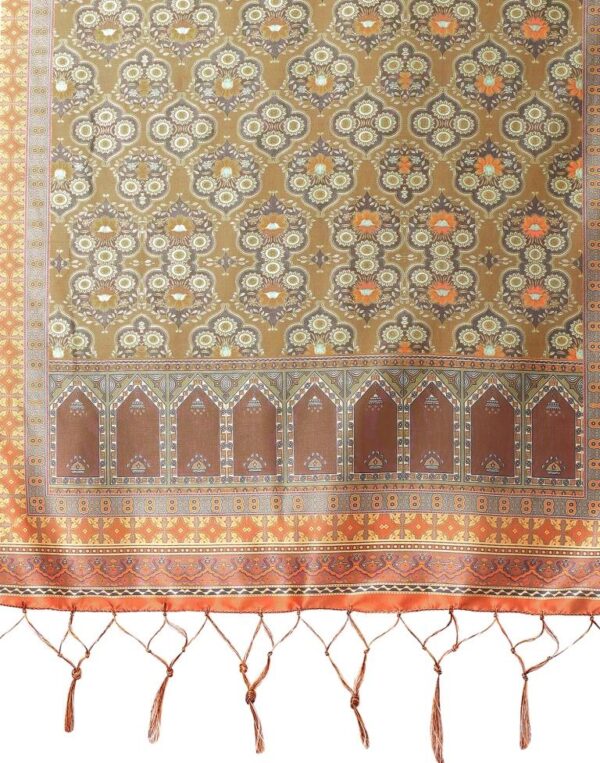 Multicolour Printed Dupatta - Image 3
