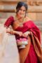 Red Banarasi Silk Saree