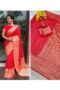 Red Banarasi Silk Saree
