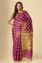 Purple Silk Saree