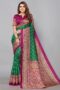 Green Banarasi Silk Saree